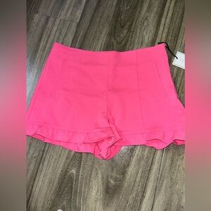 Pink 1state ruffle shorts